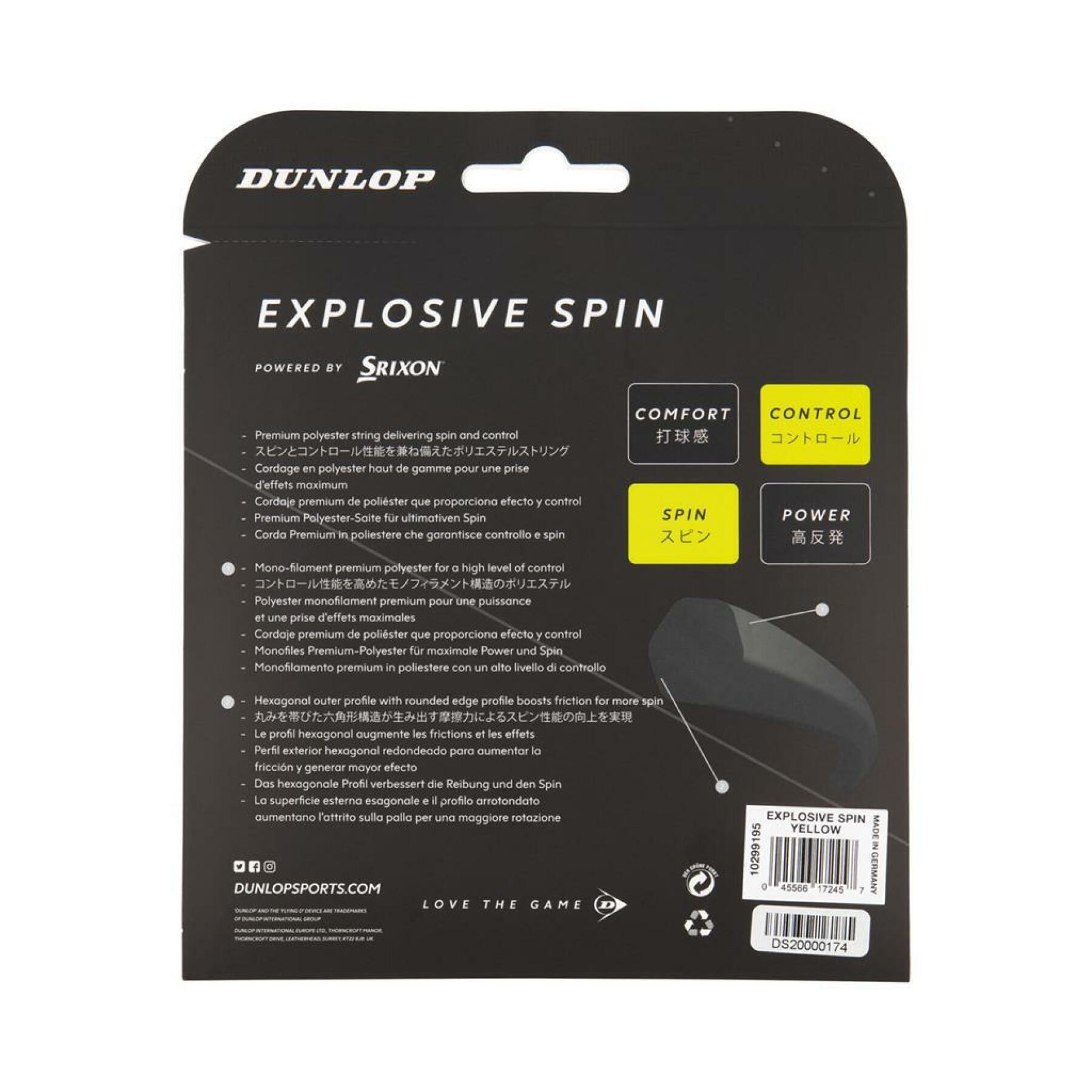 Cordage Dunlop explosive spin