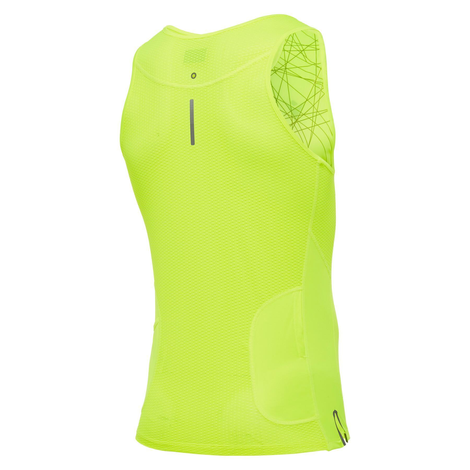 Maillot sans manches Macron Running Scotty Fluo