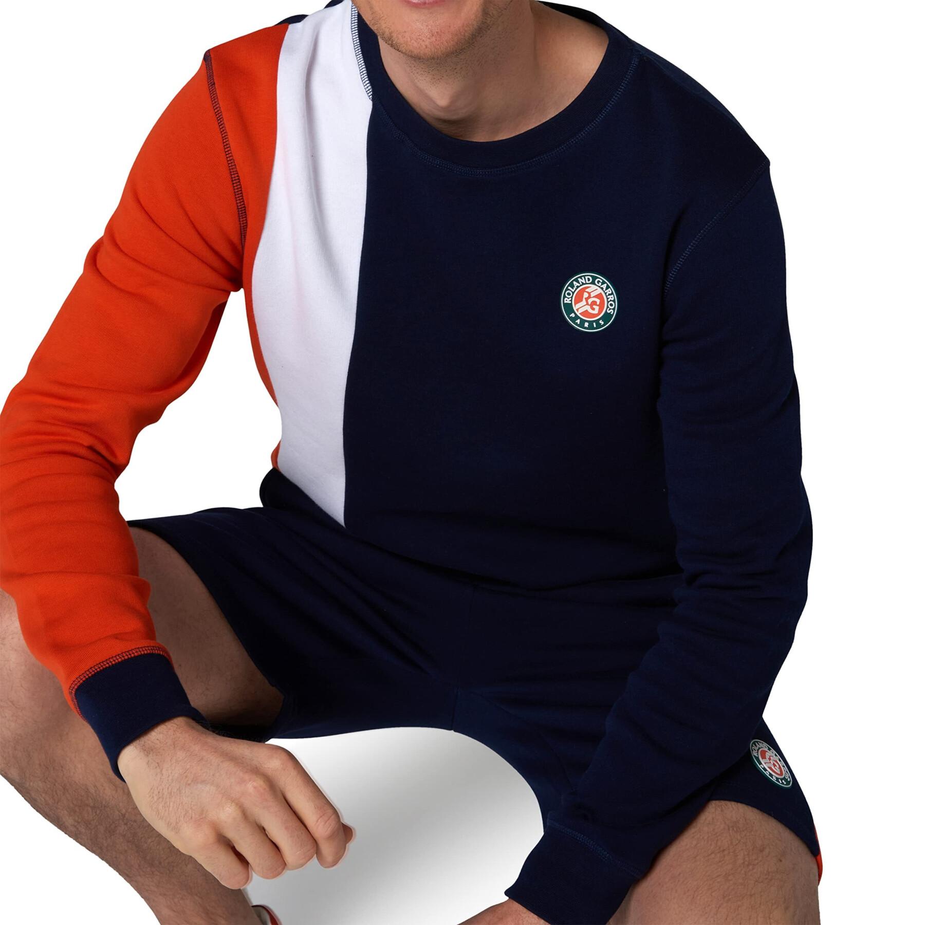 Sweatshirt Rolang Garros Stripes