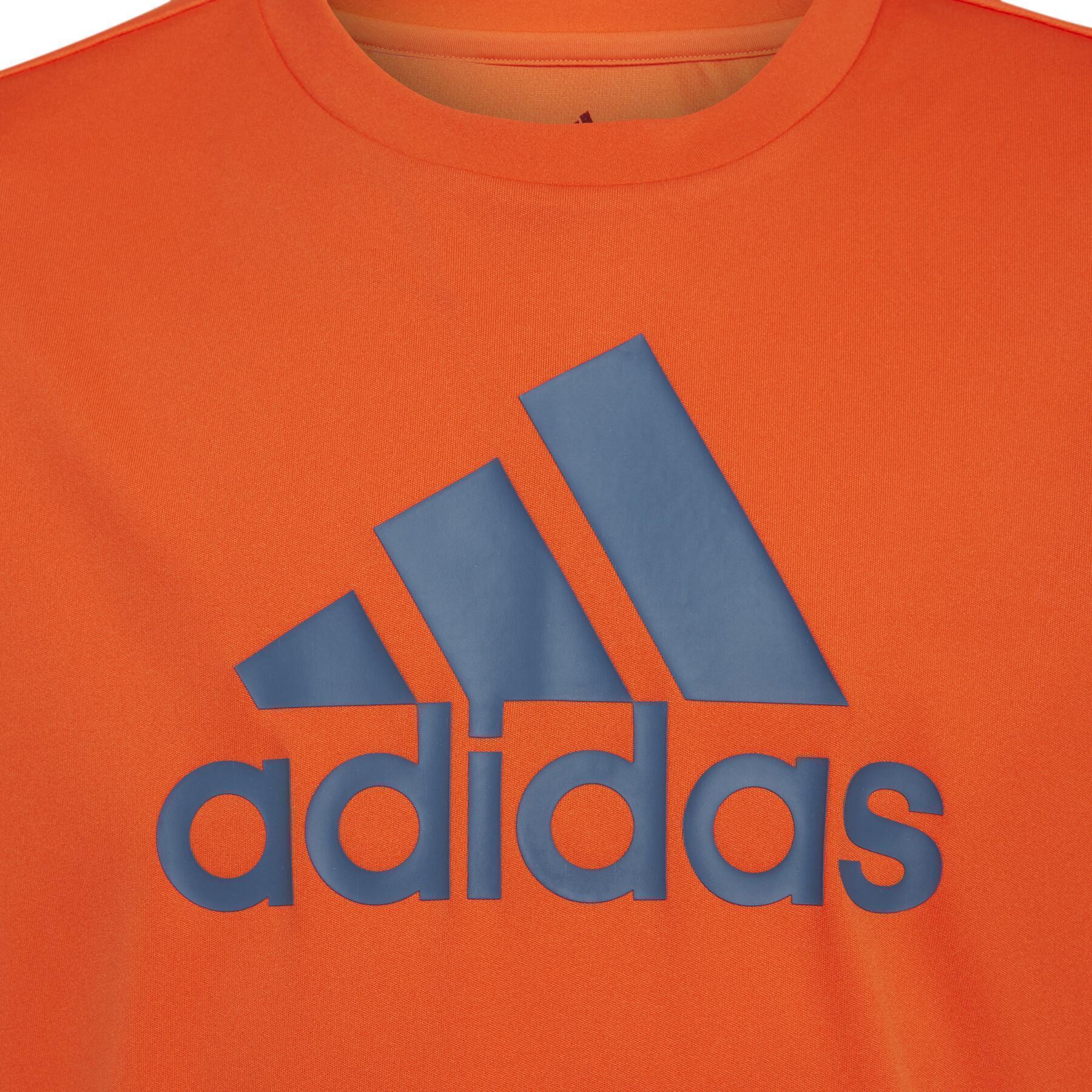 T-shirt avec grand logo enfant adidas Aeroready