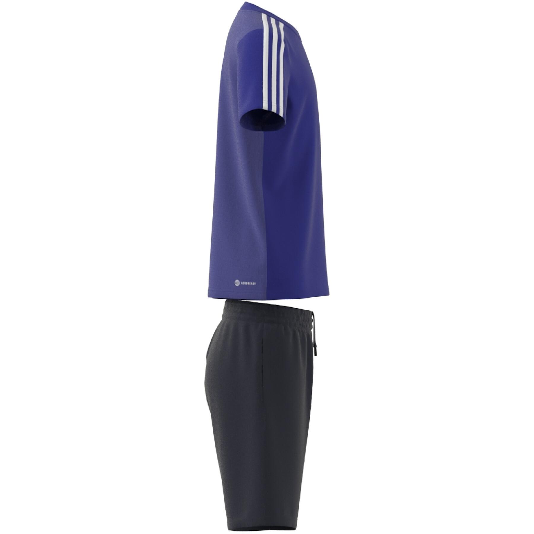 Ensemble maillot avec short enfant adidas 3-Stripes Essentials Aeroready