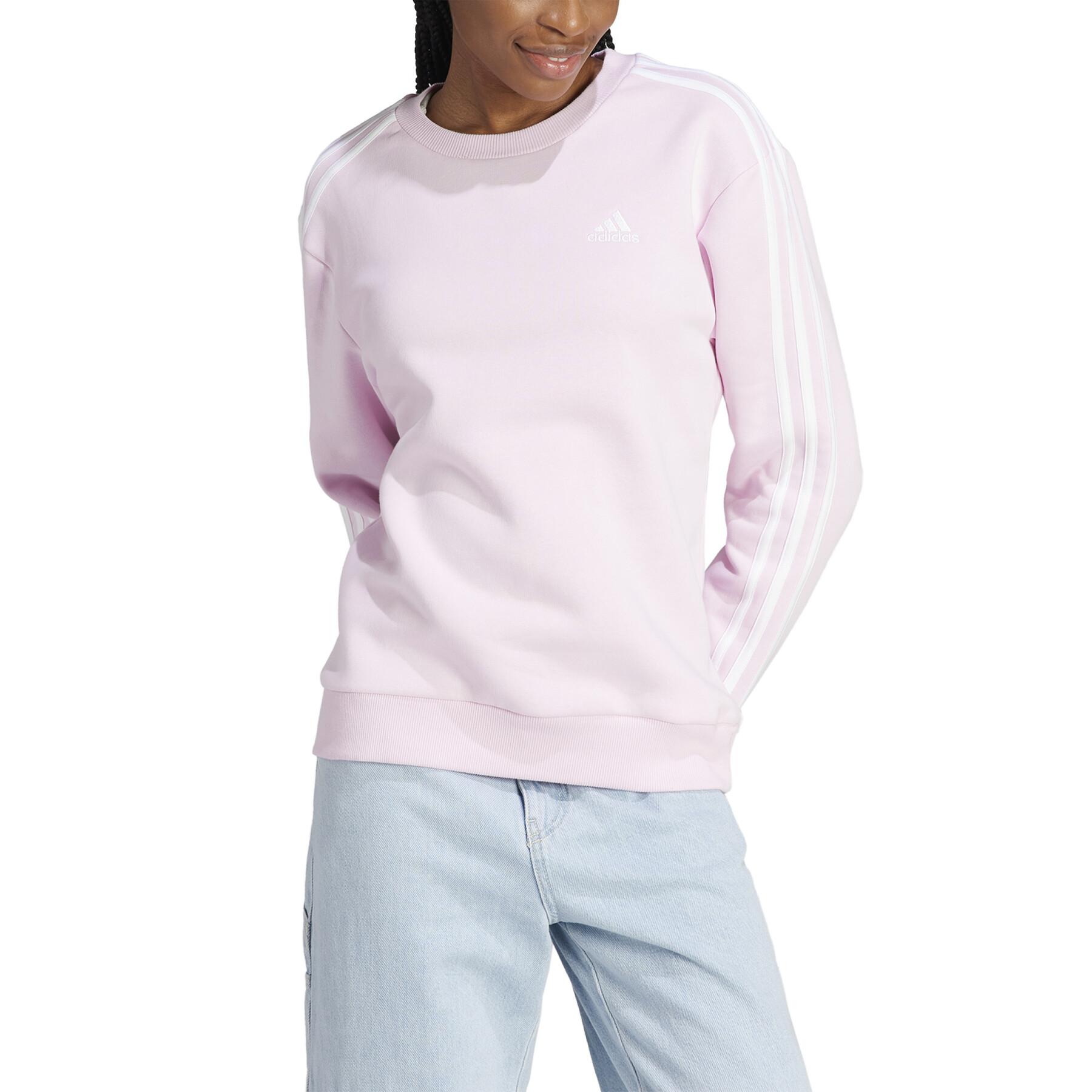 Sweatshirt molleton femme adidas Essentials 3-Stripes