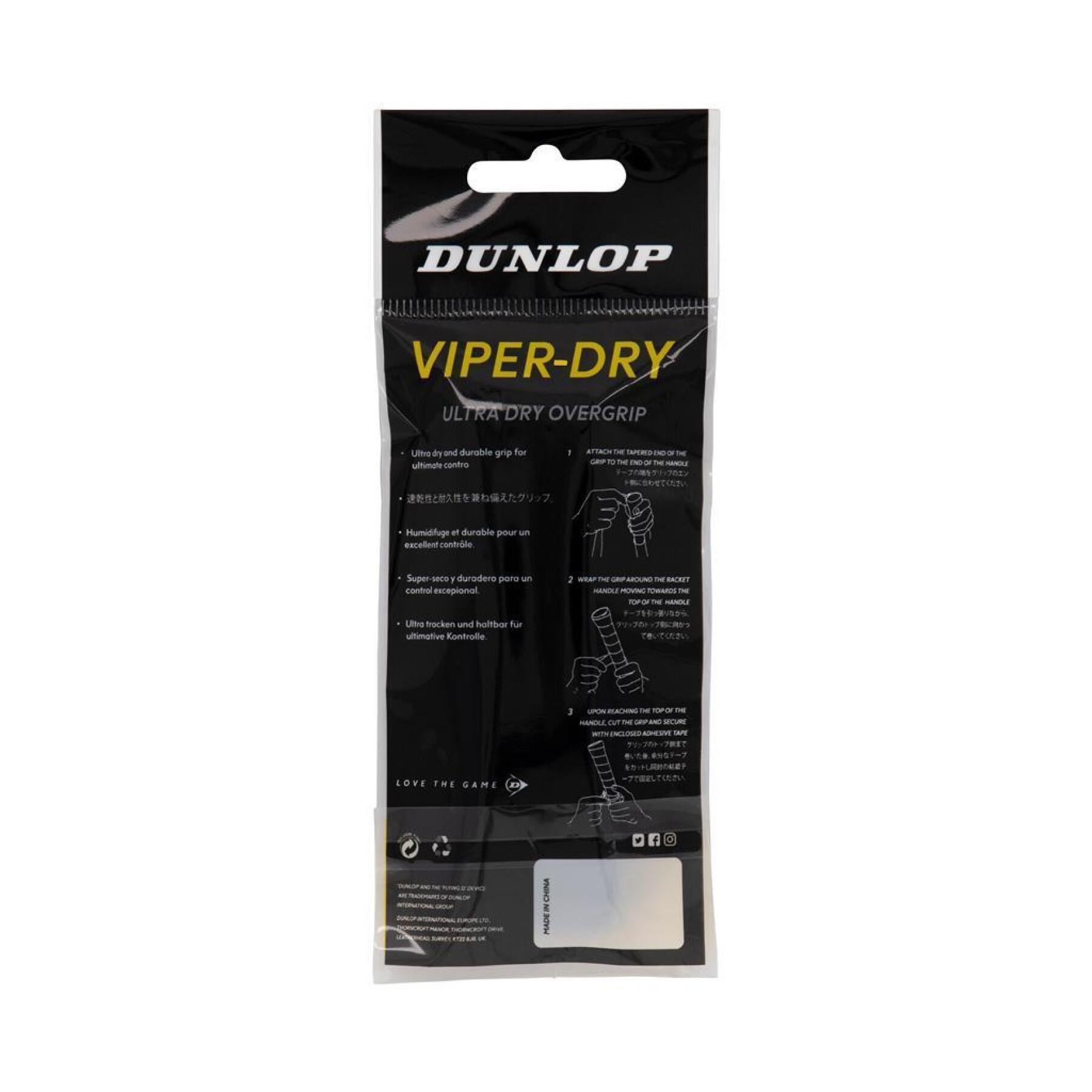 Lot de 50 GripS de tennis Dunlop Viperdry