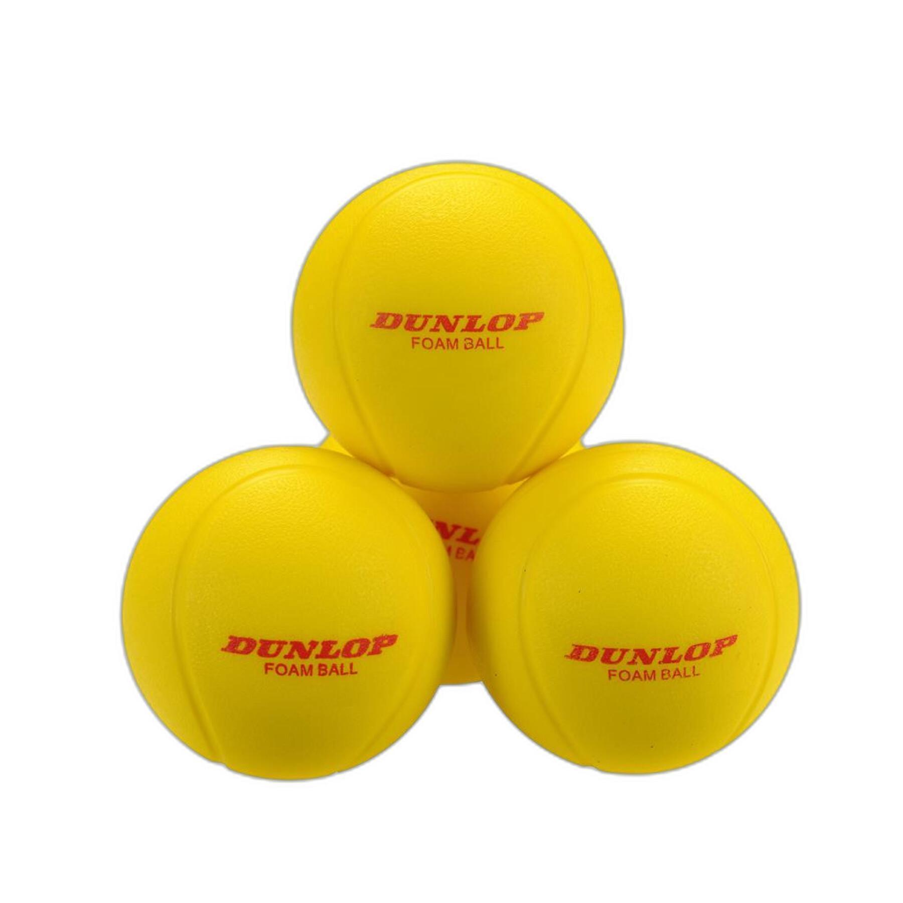 Lot de 12 balles de tennis Dunlop Training Foam