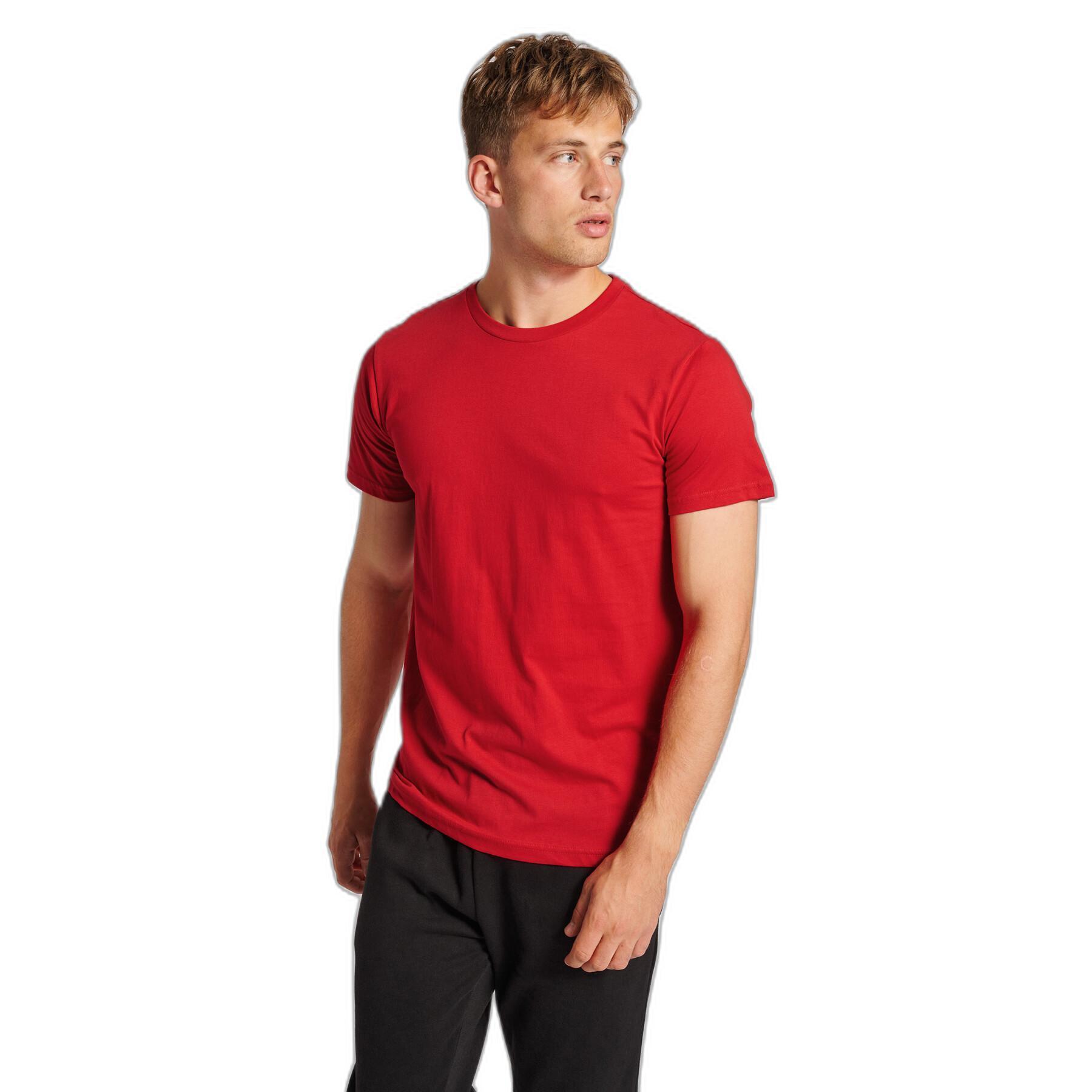 T-shirt Hummel Red Basic
