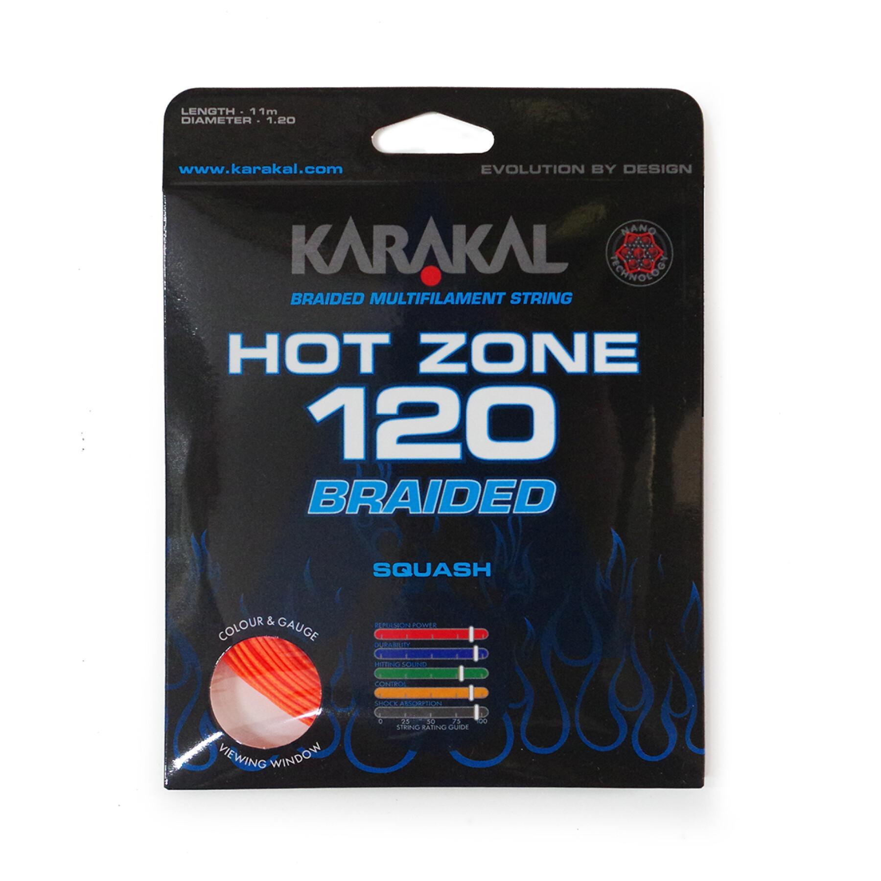 Cordage de squash Karakal Hot Zone 120