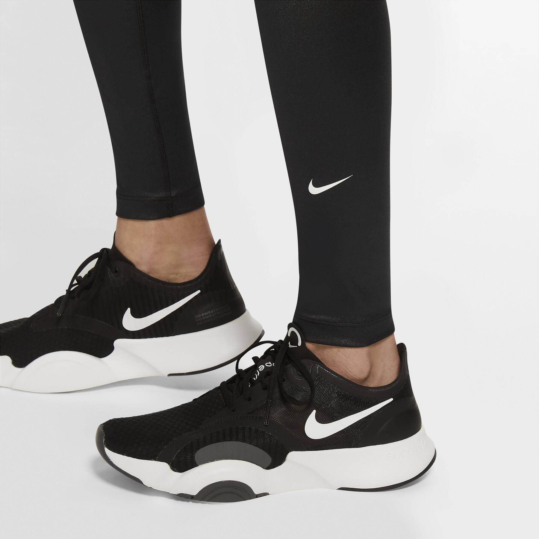 Legging brillant femme Nike One Dri-Fit MV MR