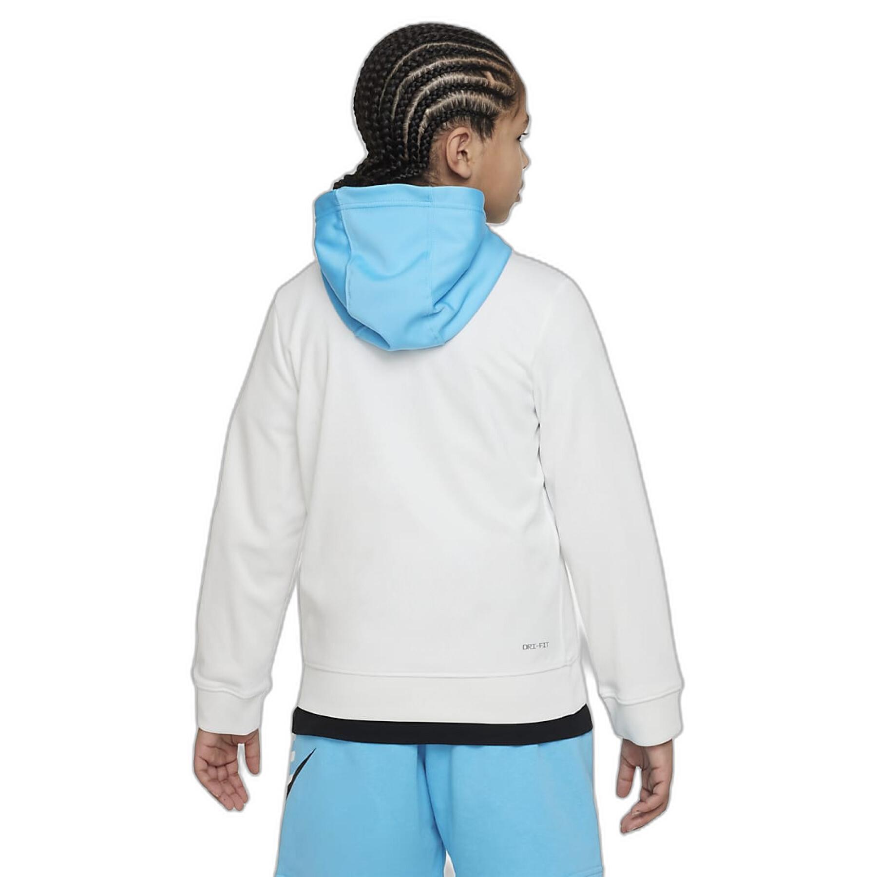 Sweatshirt à capuche zippé enfant Nike Repeat Polyknit