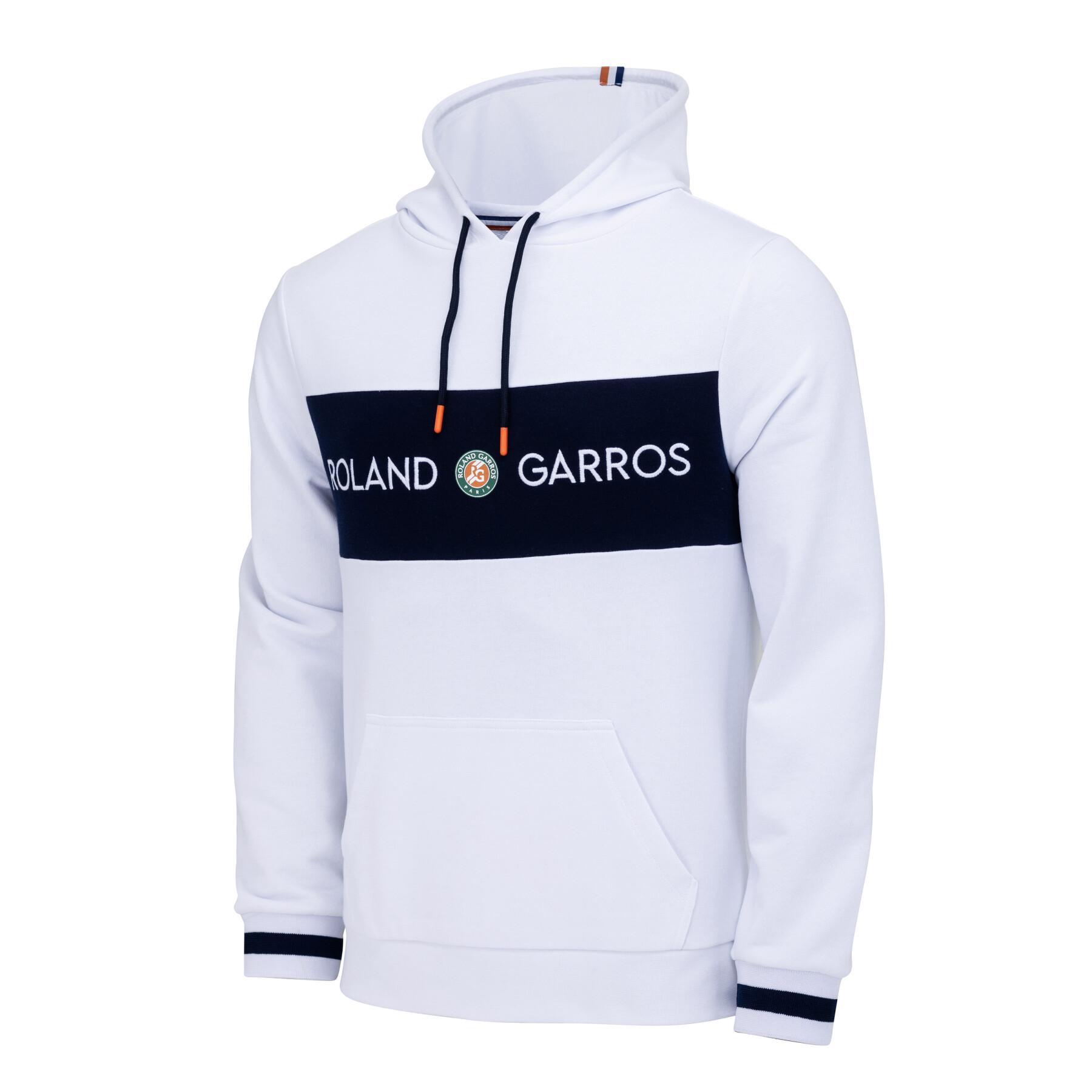Sweatshirt à capuche Roland Garros Color Block