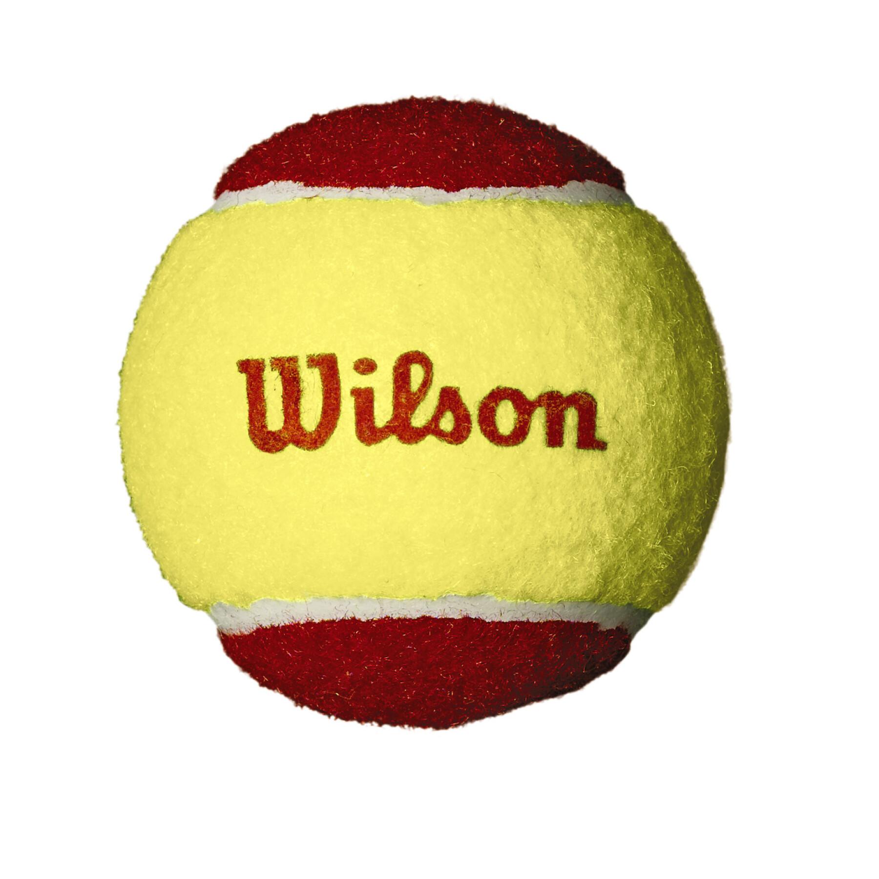 Lot de 12 balles de tennis Wilson Starter