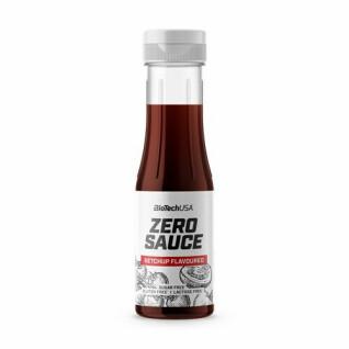 Lot de 6 tubes de collations Biotech USA zero sauce - Ketchup 350ml