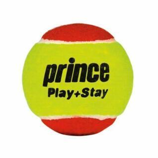 Sachet de 45 balles de tennis Prince Play & Stay – stage 3 (felt)