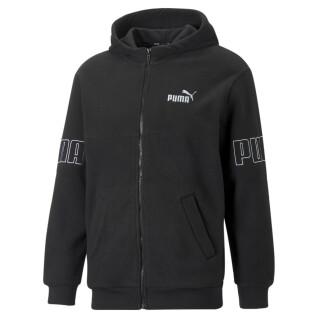 Sweatshirt à capuche entièrement zippé Puma Power Winterized