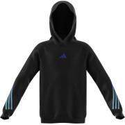 Sweatshirt à capuche enfant adidas 3-Stripes Icons Aeroready