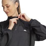 Sweatshirt tissé quart de zip femme adidas Aeroready Train Essentials